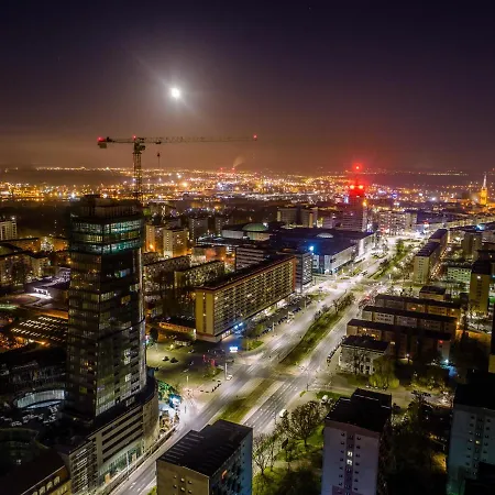 Silver Place Lägenhetshotell Szczecin